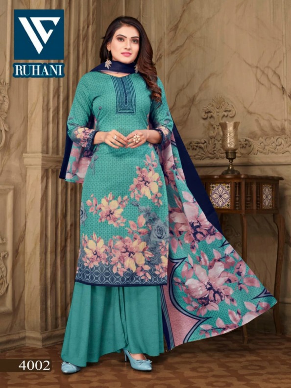 Vandana Ruhani Vol 4 Cotton Designer Dress Material